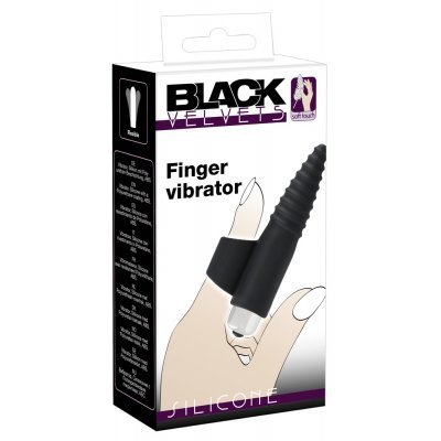Prstový vibrátor Black Velvets Finger