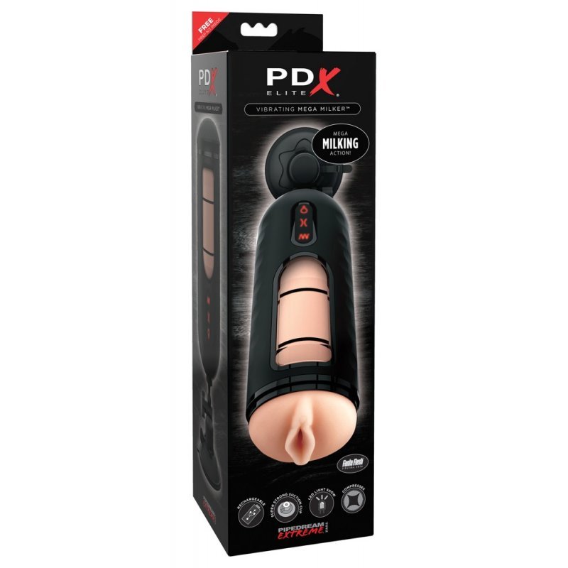 Pipedream Extreme Elite Vibrating Mega Milker