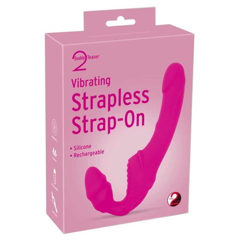 Vibrating Strapless Strap-on 2 Strapless Strap-On