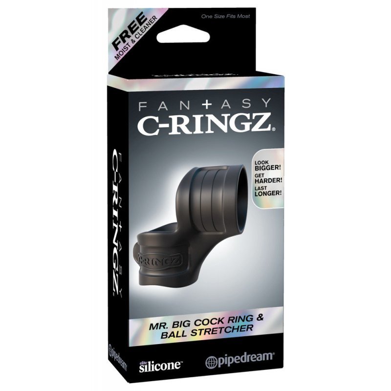 Big Cock Ring a Ball Stretcher Fantasy C-Ringz