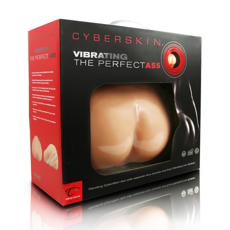 Vibrační masturbátor The Perfect Ass Cyberskin