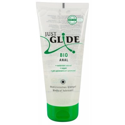 Anální lubrikační gel Just Glide Bio 200 ml