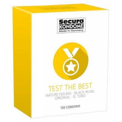 Kondomy Secura Test the Best 100ks