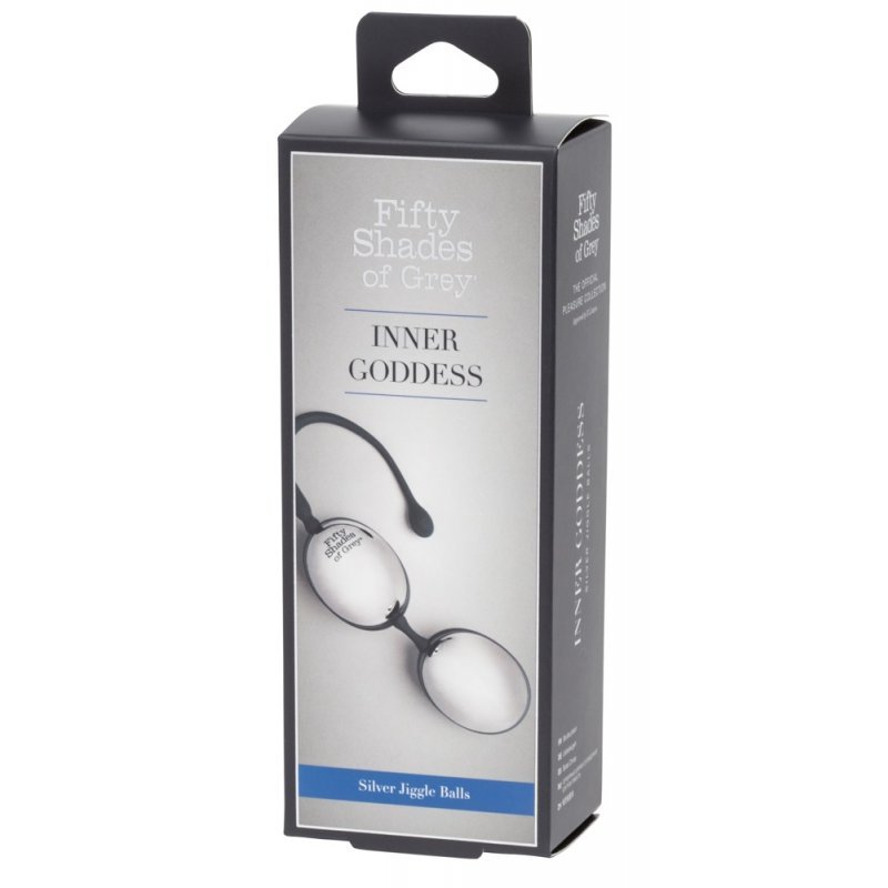 Venušiny kuličky FSOG IG Silver Jiggle Balls 67 Fifty Shades of Grey