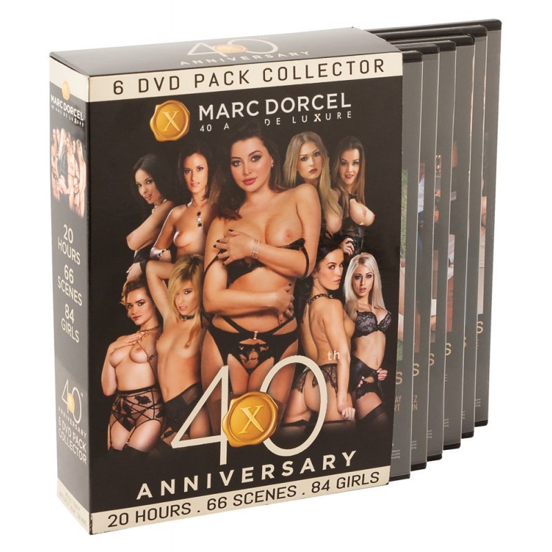 Box 6 DVDs MD 40 Anniversary Marc Dorcel