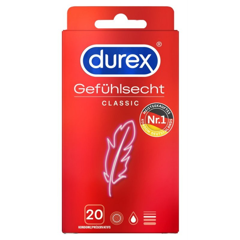 Durex Gefühlsecht Class 20 pcs Durex