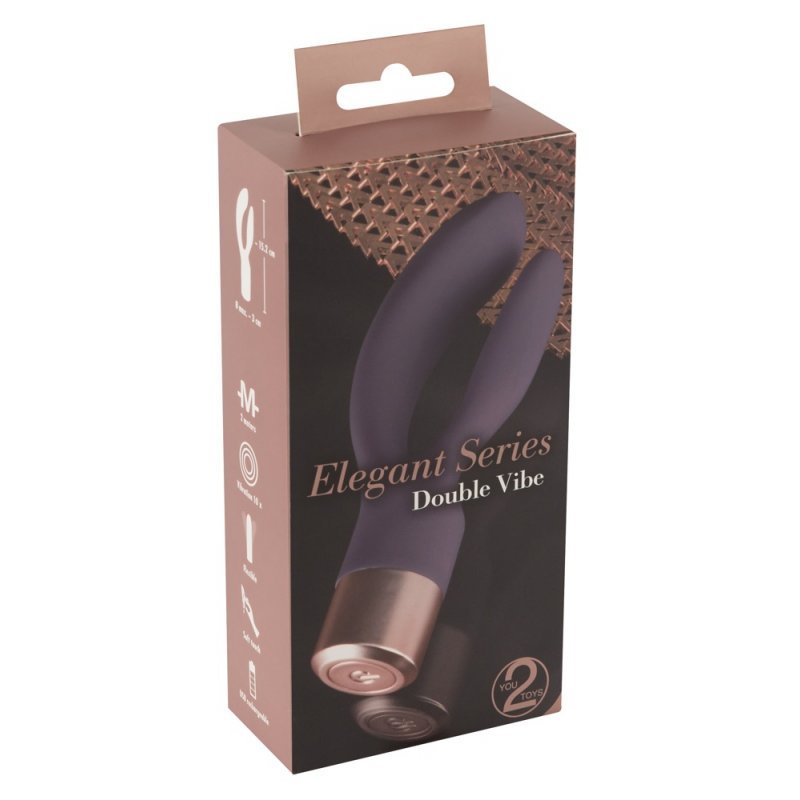 Elegant Vibrator Double Vibe Elegant Series