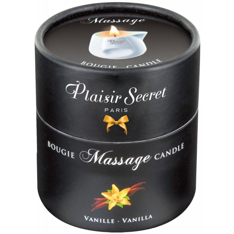 Massage Candle Vanilla 80ml Plaisir Secret