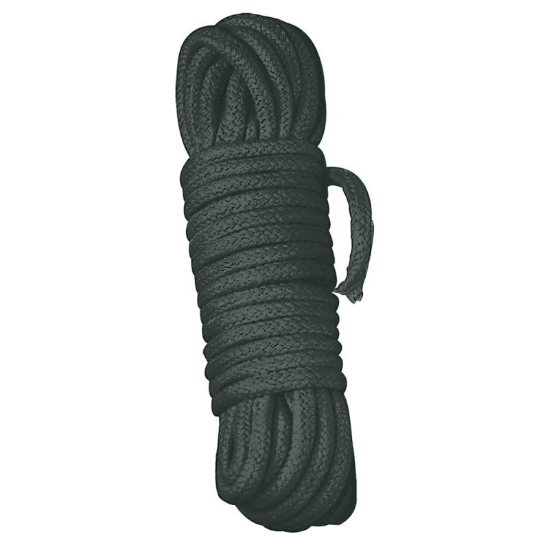 Bondážní lano 3 m black unisize Shibari Bondage