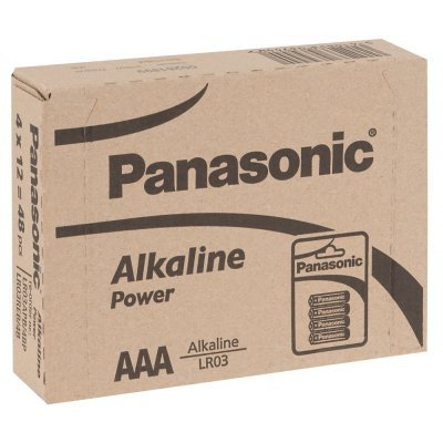 Baterie Panasonic AAA 12x4
