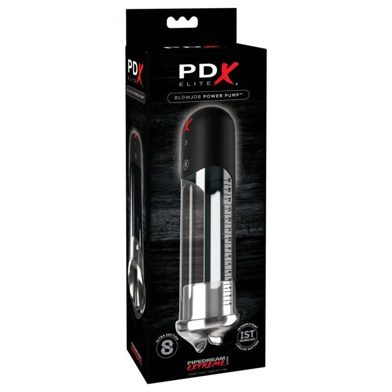 Vakuová pumpa s otvorem ve tvaru úst PDX Elite