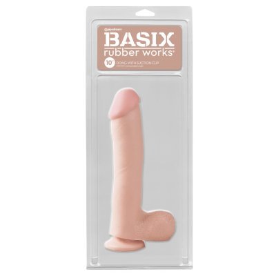 Realistické dildo s přísavkou "10"