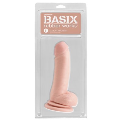 Realistické dildo s přísavkou "8"