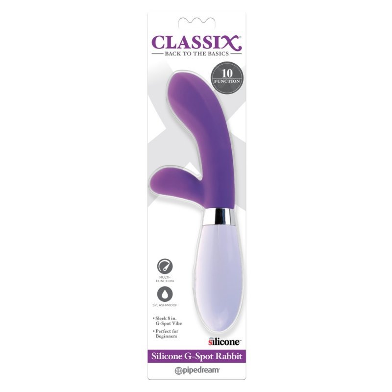 Králičí vibrátor Classix Silicone G-Spot Classix