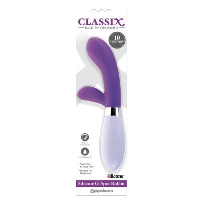 Králičí vibrátor Classix Silicone G-Spot