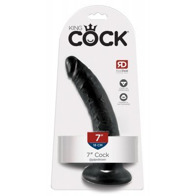 King Cock 7" Cock černé