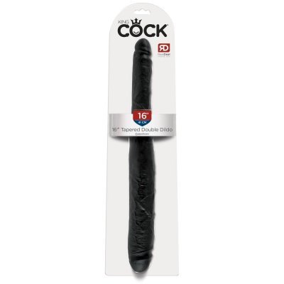 Dvojité dildo 16" černé