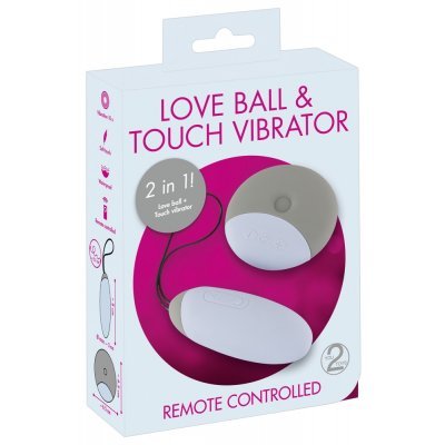 RC Love Ball & Touch Vibrator