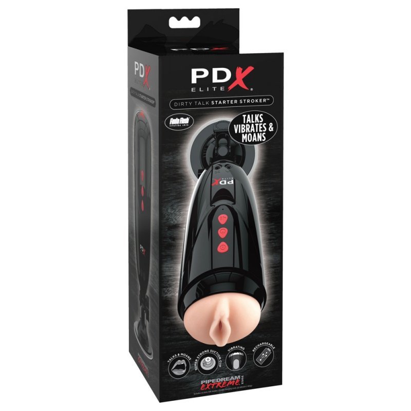 PEE Dirty Talk Starter Stroker Masturátor PDX Elite