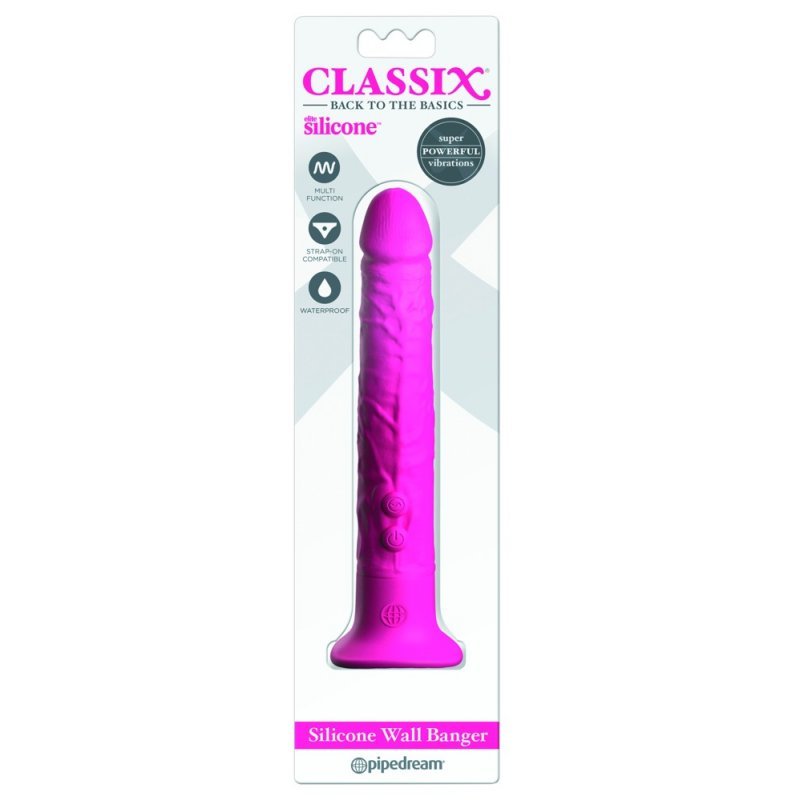 Flexibilní vibrátor v realistickém tvaru penisu Classix