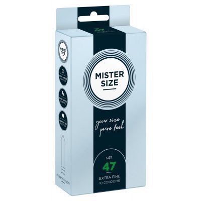 Mister Size 47mm pack of 10 kondomy