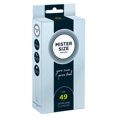 Mister Size 49mm pack of 10 kondomy