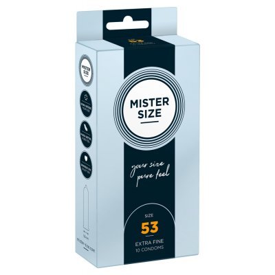Mister Size 53mm pack of 10 kondomy