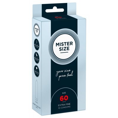 Mister Size 60mm pack of 10 kondomy