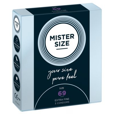 Mister Size 69mm pack of 3 kondomy