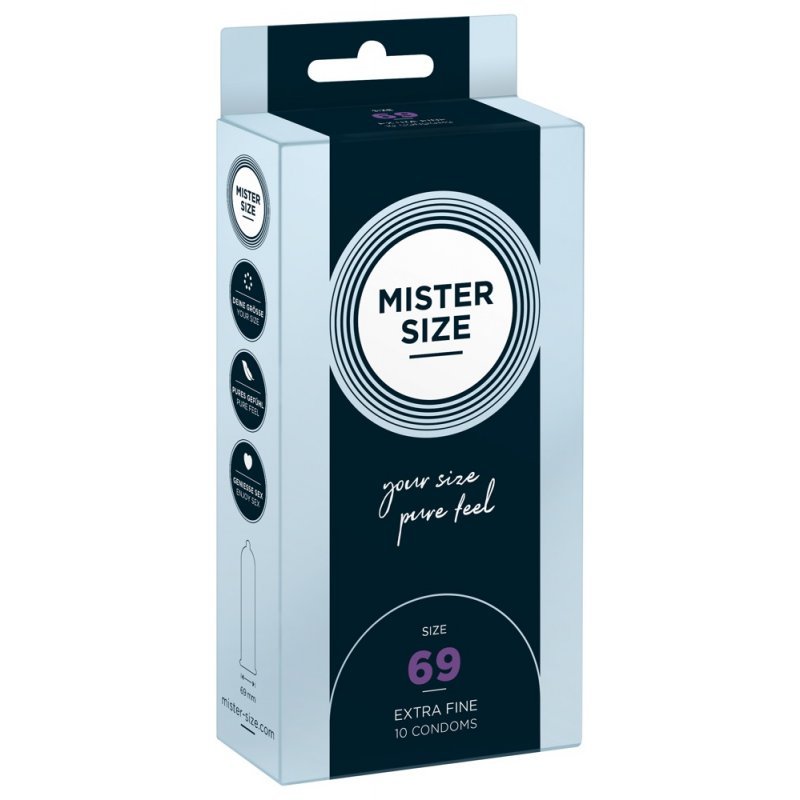 Mister Size 69mm pack of 10 kondomy Mister Size