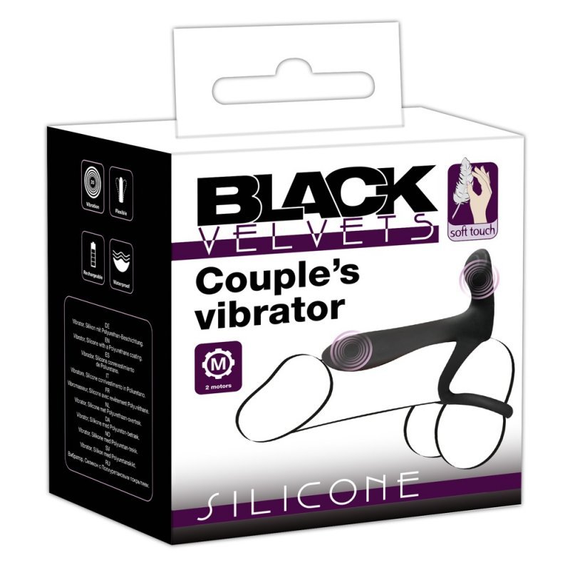 Black Velvets Couples Vibrator Black Velvets