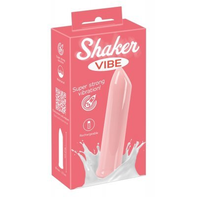 Mini vibrátor Shaker Vibe růžový