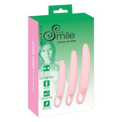 3 dilná sada pro vaginální a anální trénink Sweet Smile