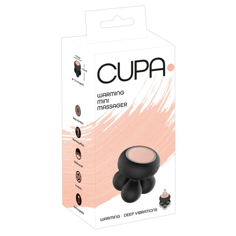 Masažní vibrátor CUPA Warming Mini hřejivý CUPA