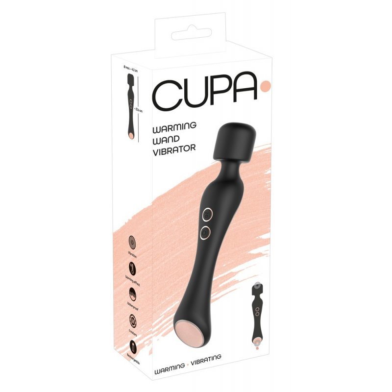 Masažní vibrátor CUPA Warming Wand hřejivý CUPA