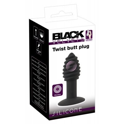 Vibrační anální kolík Black Velvets