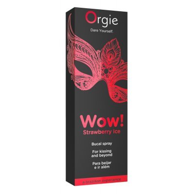 Chladivý sprej na oralní sex jahoda 10ml