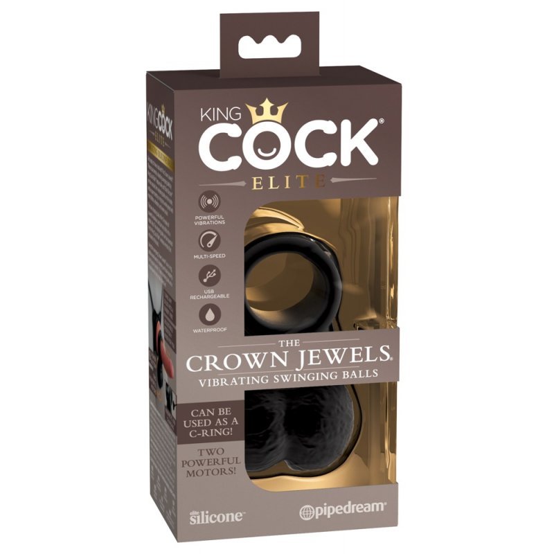 KCE TCJ Vibrating Swinging Bal King Cock Elite