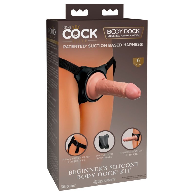 KCE Strap-on dildem 6 King Cock Elite