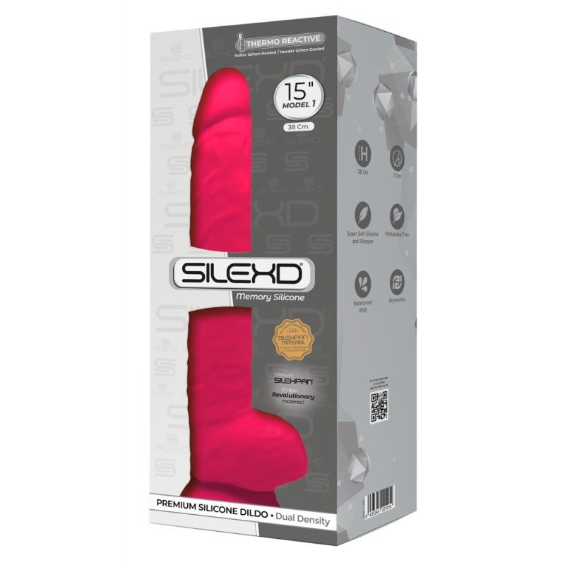 Dildo SilexD Model 15 růžové SILEXD