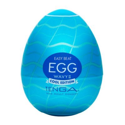 Masturbátor Egg Wavy II Cool Single