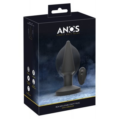 Nafukovací vibrační analní kolík ANOS