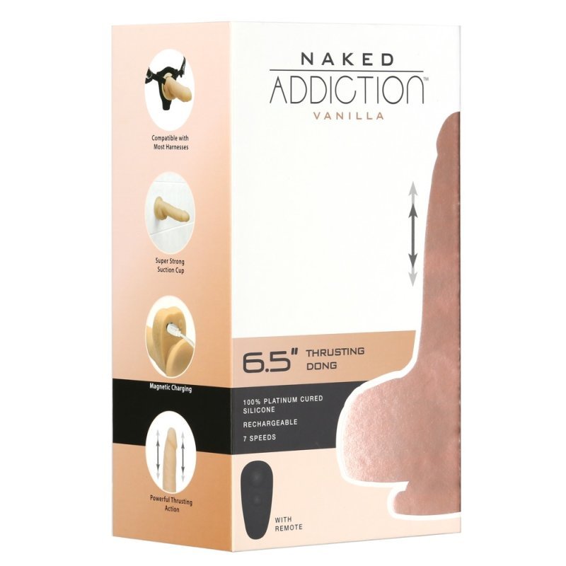NA 6.5 Thrusting Dong RC Vanil Naked Addiction