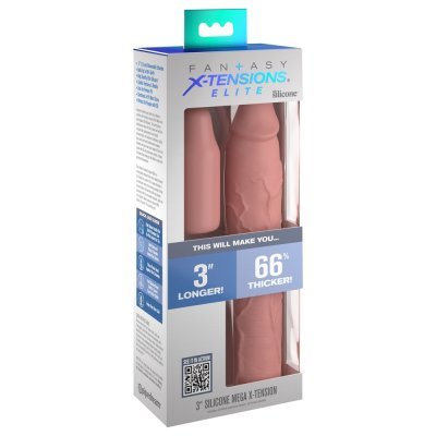 Nástavec na penis FXTE 3 Mega X-tension Light