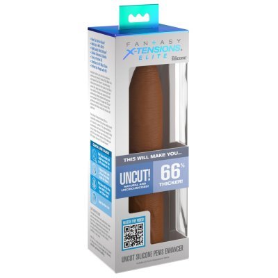 Nástavec na penis FXTE Uncut Penis Enhancer Tan