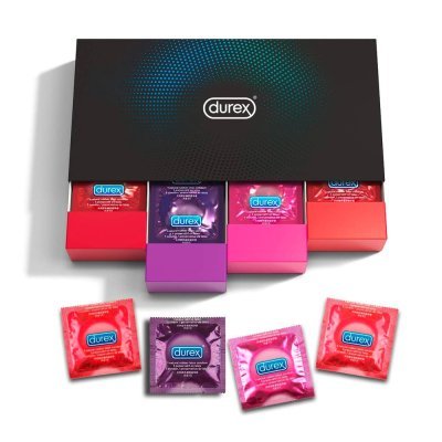 Kondomy Love Collection Black Box30pcs