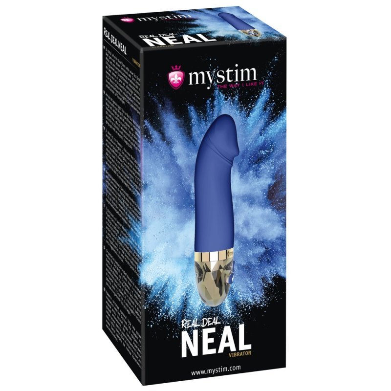 Real Deal Neal Vibrator blue Mystim