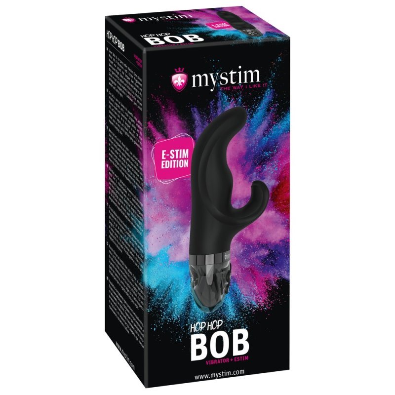 Hop Hop Bob eStimVibrator blac Mystim