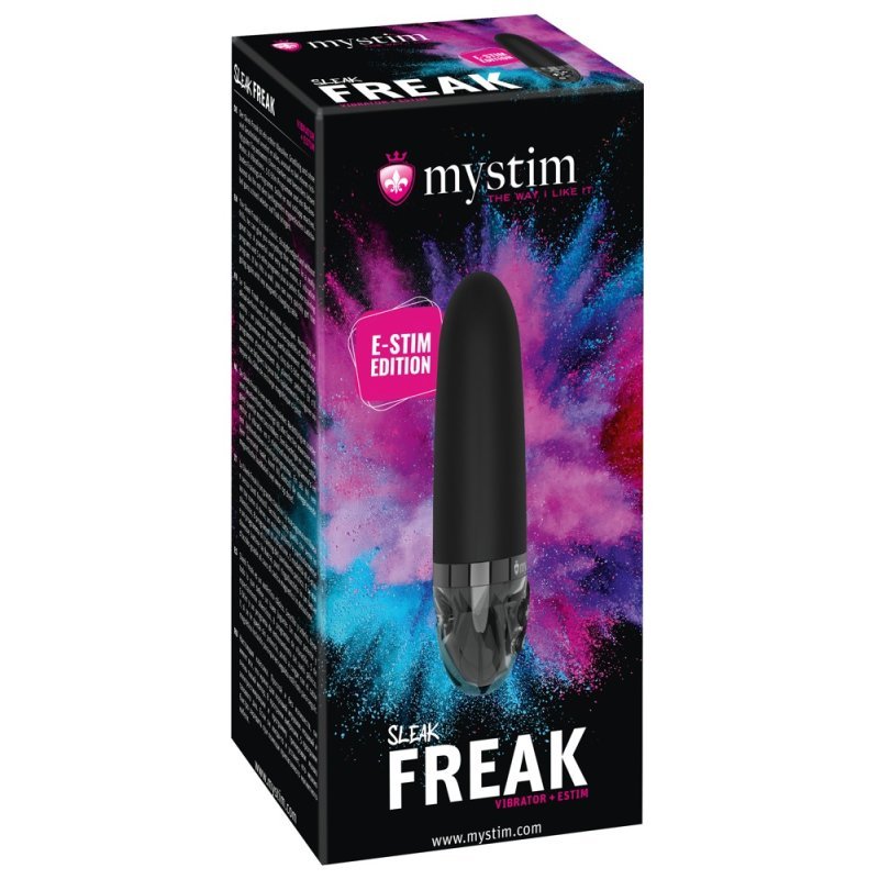 Sleak Freak eStimVibrator blac Mystim