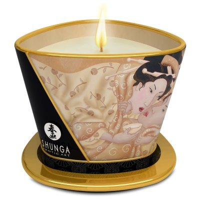 Luxusní masážní svíčka s vůní vanilky 170ml